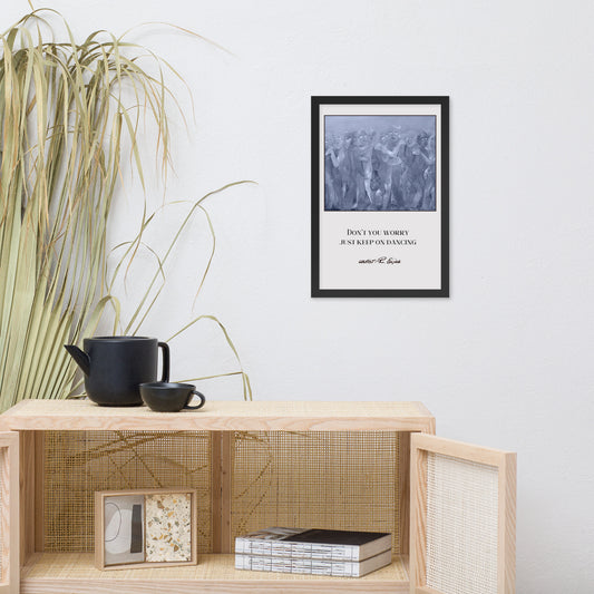 Framed unique and original Fine art, giclée printed